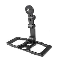 Load image into Gallery viewer, RC GearPro Foldable Aluminum Alloy Remote Control Monitor Holder Phone Tablet Monitor Screen Holder Bracket Mount Clip for Mavic PRO/Mavic AIR/Mavic Air 2/Spark CrystalSky Monitor (Black)
