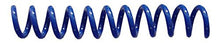 Load image into Gallery viewer, Spiral Coil Binding Spines 9mm (11/32 x 12) 4:1 [pk of 100] Royal Blue (PMS 294 C)
