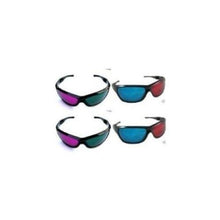 Load image into Gallery viewer, 4 Pair 3D Anaglyph Glasses Blue/Red &amp; Green/Red Full Frame
