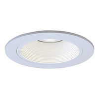 HALO Recessed 1493W 4-Inch Trim with Baffle, White