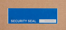 Load image into Gallery viewer, Top Pack Supply Tape Logic Security Strips on a Roll, 3.9 Mil, 2&quot; x 5 3/4&quot; Blue (Case of 1)
