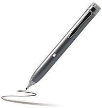 Load image into Gallery viewer, Navitech Grey Fine Point Digital Active Stylus Pen Compatible with Acer Predator 8 / Acer Iconia One 10 B3-A10 / Acer Iconia One B1-750 / Acer Iconia One B1-820
