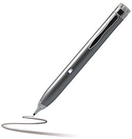 Navitech Grey Fine Point Digital Active Stylus Pen Compatible with Acer Predator 8 / Acer Iconia One 10 B3-A10 / Acer Iconia One B1-750 / Acer Iconia One B1-820