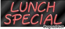Load image into Gallery viewer, &quot;Lunch Special&quot; Neon Sign

