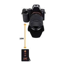 Load image into Gallery viewer, JJC Wireless Remote Control with Extra Start/Stop Video Button for Sony A6000 A6300 A6400 A6500 A6600 A1 A7III A7II A7 A7SIII A7SII A7S A7RIV A7RIII A7RII A7R A9 A9II NEX-6 NEX-7 A99II A99 &amp; More
