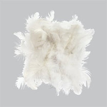 Load image into Gallery viewer, Jubilee Collection 2477 Feather Drum Shaped Chandelier Shade, White
