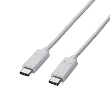 Load image into Gallery viewer, ELECOM USB Cable USB2.0 Type C for Apple C - C Type Standard 1.0m [White] U2C-APCC10WH (Japan Import)
