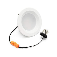 Load image into Gallery viewer, LEDPAX Technology 4lpdlrf-5K-4 Integrated LED Retrofit Downlight 6 Inch 540 Lumens 5000K, 12 Pack, White
