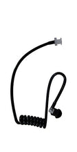 Load image into Gallery viewer, Black Coil Audio Mic Tube for Two-Way Radio Headset Kit

