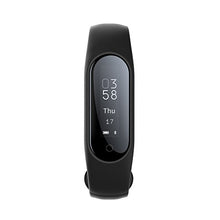 Load image into Gallery viewer, YUNTAB Y2 Smartband, Heart Rate Monitor, Sleep Detect, Fitness Tracker, Call Notifiction, Compatible for iOS Android (Y2-Black)
