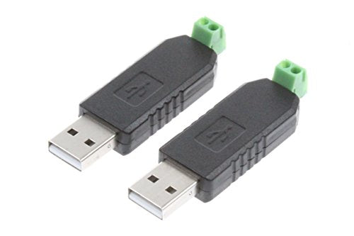 NOYITO USB to RS485 Converter Adapter CH340T Chip 64-bit Suitable for Windows OS 7 8 10 (Pack of 2)