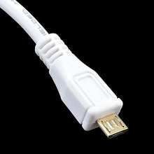 Load image into Gallery viewer, 2M 6.56FT Apower-link D-D052 USB 2.0 Male to Micro USB 5pin Male Data &amp; Charging Cable - White
