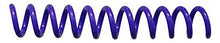 Load image into Gallery viewer, Spiral Binding Coils 7mm (9/32 x 12) 4:1 [pk of 100] Purple (PMS 267 C)
