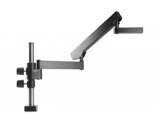 Load image into Gallery viewer, Articulating arm on Vertical Post with Table Mount Base.
