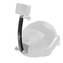 Load image into Gallery viewer, XT-XINTE Aluminum Motorcycle Cycling Helmet Extension Arm 20cm Curved Rod Mount Accessory Compatible for GoPro Hero 8 7 6 5 4 3+ 3 2 1 / SJcam SJ6000 /YI/GitUp Action Camera (Only Extension Arm)
