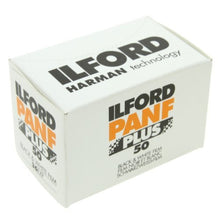 Load image into Gallery viewer, Ilford PAN F Plus, Black and White Print Film, 135 (35 mm), ISO 50, 36 Exposures (1707768) 2 PACK
