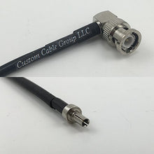 Load image into Gallery viewer, 12 inch RG188 BNC MALE ANGLE to CRC9 Male Pigtail Jumper RF coaxial cable 50ohm Quick USA Shipping
