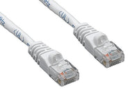 Cablelera ZPK152S03-10 Cat6 Ethernet Cable UTP Rated 550 MHz with snagless Molded Boots, White Color, 3', 10 Pieces per Pack