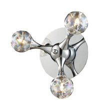 Load image into Gallery viewer, Elk 30008/3 Molecular Collection 3-Light Sconce in Chrome with Rainbow Glass
