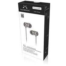Load image into Gallery viewer, SoundMAGIC Noise Isolating Earphones Wired in-Ear Earbuds Powerful Bass HiFi Stereo Sport Headphones (E11, Gunmetal)
