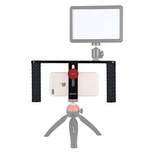 Load image into Gallery viewer, PULUZ Smartphone Video Rig Filmmaking Recording Handle Stabilizer Aluminum Bracket for iPhone, Galaxy, Huawei, Xiaomi, HTC, LG, Google, and Other Smartphones

