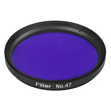 Load image into Gallery viewer, Astromania 2&quot; Color/Planetary Filter for Telescope - #47 Dark Blue

