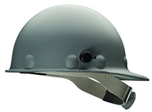 Load image into Gallery viewer, Fibre-Metal by Honeywell P2HNQRW09A000 Super Eight Fiber Glass Ratchet Cap Style Hard Hat with Quick-Lok, Grey
