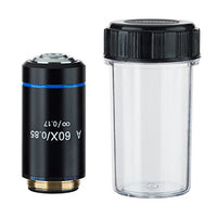 AmScope A60X-INF-B 60X Infinity Achromatic Microscope Objective with Black Finish