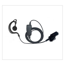 Load image into Gallery viewer, 1-Wire Earhook Earpiece Inline PTT for Motorola EF Johnson Radios (See List)
