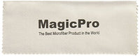 Microfiber Cloth, Magicpro Microfiber Cleaning Cloths - For All LCD Screens, Eyeglasses, Sunglasses, Tablets, Lenses, and Other Delicate Surfaces (1 Black 6x7