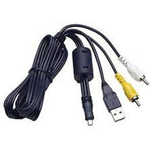 Load image into Gallery viewer, MPF Products CB-AVC7 CB-USB7 A/V Audio Video and USB Data Cable Cord Replacement Compatible with Select Olympus Digital Cameras (Compatible Models Listed Below).
