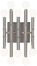 Load image into Gallery viewer, Robert Abbey S686 Sconces with Shades, Polished Nickel Finish
