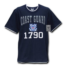 Load image into Gallery viewer, Rapiddominance Coast Guard Pitch Double Layer Tee, Navy, Medium
