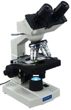 Load image into Gallery viewer, OMAX - M82E 40X-1000X Lab LED Binocular Compound Microscope with Double Layer Mechanical Stage
