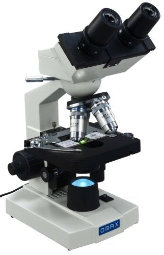 OMAX - M82E 40X-1000X Lab LED Binocular Compound Microscope with Double Layer Mechanical Stage