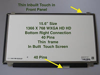 New Pavilion Laptop 15-CC057CL Touch Screen + Digitizer 15.6