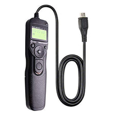 Load image into Gallery viewer, Foto&amp;Tech LCD Timer Shutter Release Remote Control Cord Compatible with Fujifilm X-A5, X-H1, X-E3, X70, X30, X100T, X-A2, X-T1, X-E2, X-M1, X-A1, X-Q1, S1
