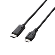 Load image into Gallery viewer, ELECOM USB-C Cable USB2.0 C - microB 1m [Black] U2C-CMB10BK (Japan Import)
