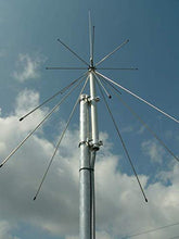 Load image into Gallery viewer, Sirio SD 1300N 25-1300 Mhz Discone Antenna with 25ft RG-58 Coax - N Connectors
