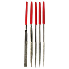 Load image into Gallery viewer, HTS 101J0 5Pc 140mm/150 Grit Diamond Needle File Set
