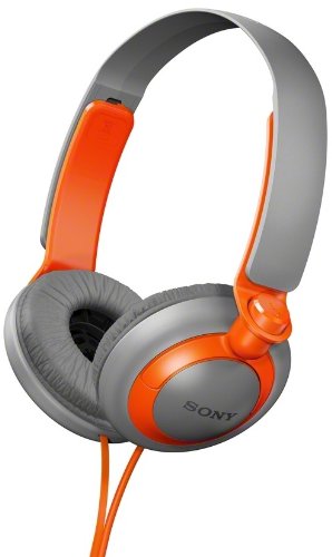 Sony MDR-XB200/D (MDRXB200-Orange) XB Extra Bass Series On-Ear Headphones