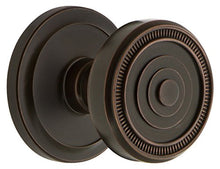 Load image into Gallery viewer, Grandeur 820369 Circulaire Rosette Privacy with Soleil Knob in Timeless Bronze, 2.75
