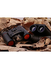 Load image into Gallery viewer, Snowmanna-Day and Low-Light Night Vision Mini 30 x 60 Zoom Outdoor Travel Folding Binoculars Telescope 126M-1000M (Black+Blue Membrane)
