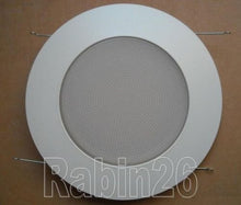 Load image into Gallery viewer, 6&quot; Inch Recessed CAN Light RUST PROOF PLASTIC RING Shower Trim Milky Frosted Lens WHITE Fits Halo Elco Juno
