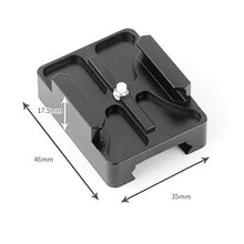 Load image into Gallery viewer, XT-XINTE New CNC Aluminum 20mm Mini Rail Mount Compatible for GoPro Hero 2 Camera Accessories Black Color Optional Parts SS06669
