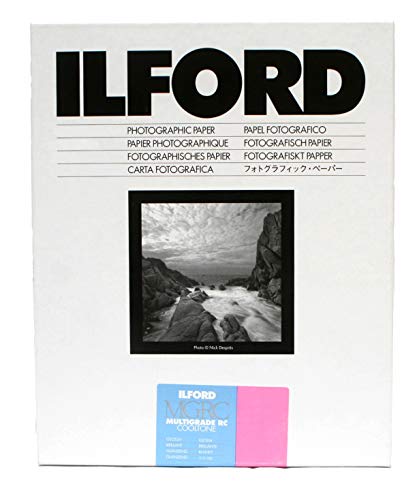 Ilford Multigrade Cooltone Resin Coated (RC) Black & White Paper (8 x 10', Glossy, 100 Sheets)