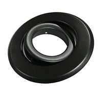 4-Inch Line Voltage Trim Recessed Light fit Halo/Juno , Adjustable Gimbal Ring (Black)