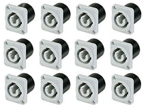 Load image into Gallery viewer, 12 Pack Neutrik NAC3MPB-1 Powercon Receptacle Power Out Gray Rated 20A/250V (AC)
