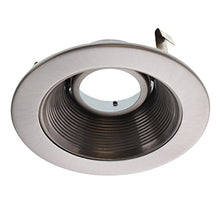 Load image into Gallery viewer, Elco Lighting EL1493N 4&quot; Low Voltage Adjustable Step Baffle Trim
