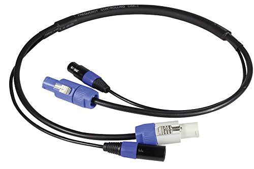 Blizzard 6ft PowerCon plus 3-Pin DMX Combo Cable - New